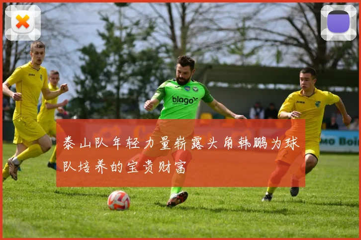 泰山队年轻力量崭露头角韩鹏为球队培养的宝贵财富